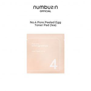 GWP No.4 Pore Zero Peeled Egg Toner Pad (4.5ml/2 Pads)