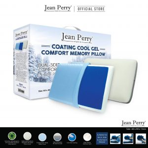 Jean Perry Coating Cool Gel Comfort Memory Pillow