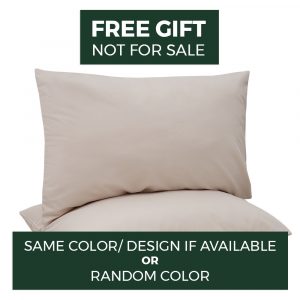 [NOT FOR SALE- FREE GIFT] KOJI Pillow Case 1 PC (48x73cm)