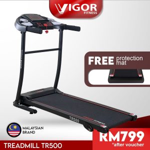 Treadmill Cardio 3.5HP Exercise Jogging Running Machine With Manual Incline TR500
