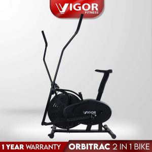 Elliptical Trainer / Orbitrac 2 in 1 Cross Trainer Jogging And Cycling Exercise Bike